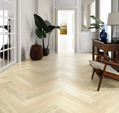 Stejar Bianco Herringbone 130